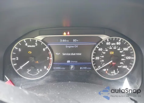 2019 Nissan Altima 2.5 Sv z USA, uszkodzony, nr VIN 1N4BL4DW9KC153148